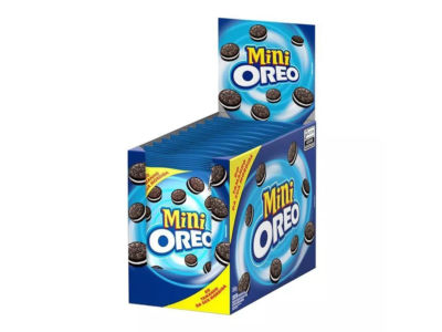 Mini Biscoito Oreo Recheado 35g Caixa Display 10 Unid