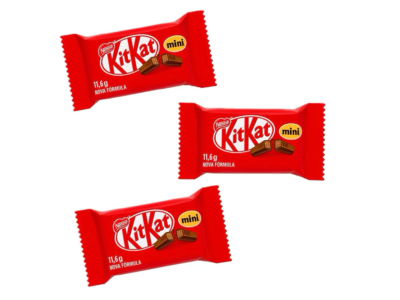 KitKat Mini ao Leite Nestlé Pacote 417,6g 36 Unidades