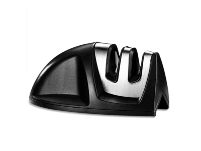 Afiador Amolador de Facas Manual 2 Estágios Inox