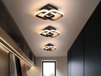 Luminária de Teto LED Plafon Sobrepor Quadrado 3 em 1