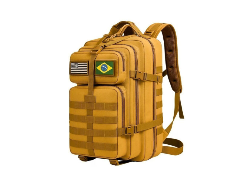 Mochila Tática Militar 45L Grande Para Viagem