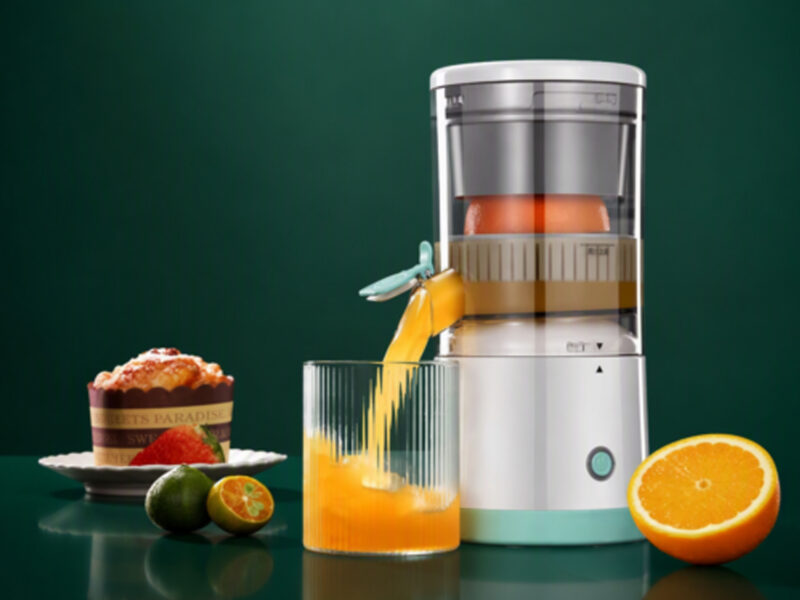 Espremedor De Laranja Elétrico Recarregável USB