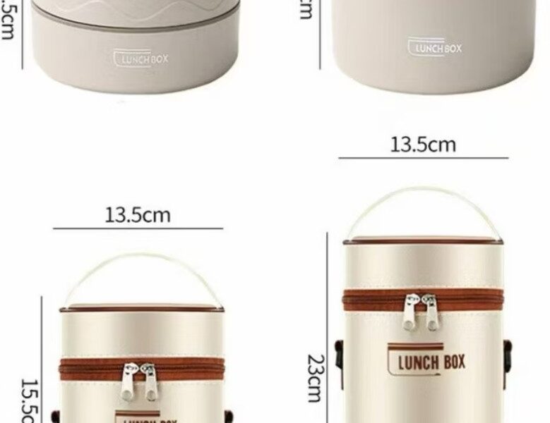 Pote Térmico Marmita Inox 304 Hermético Com Bolsa