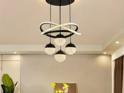 Pendente LED Moderno Para Sala E Quarto 3 Cores