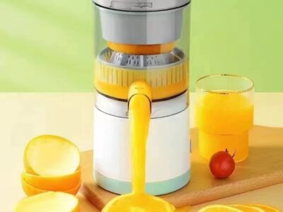 Espremedor De Laranja Elétrico Recarregável USB