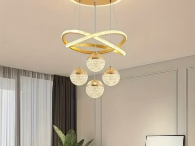 Pendente LED Moderno Para Sala E Quarto 3 Cores